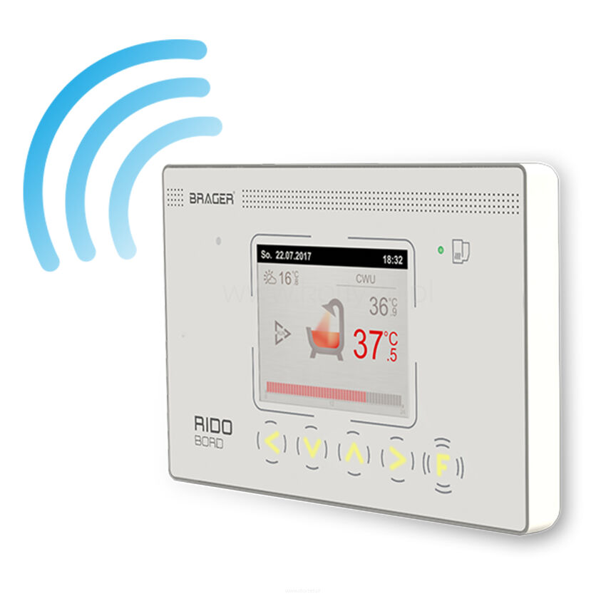 Panel pokojowy bezprzewodowy RIDO BORD 161  BRAGER V2 