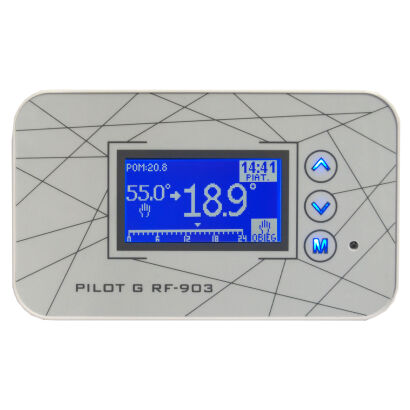 Panel sterujący regulator pokojowy termostat PILOT G RF 903