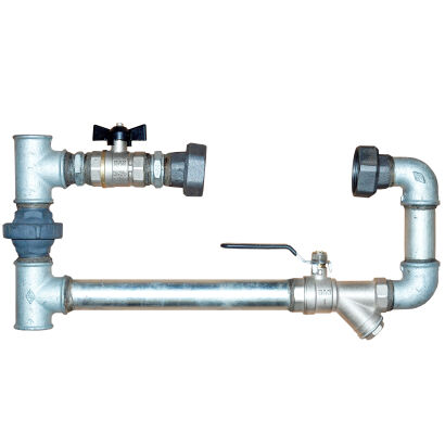 Obejście pompy c.o. przyłacze poziome uszczelnione - 1 cal By-Pass