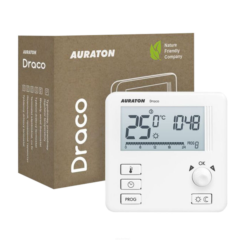 Panel regulator temp. AURATON DRACO