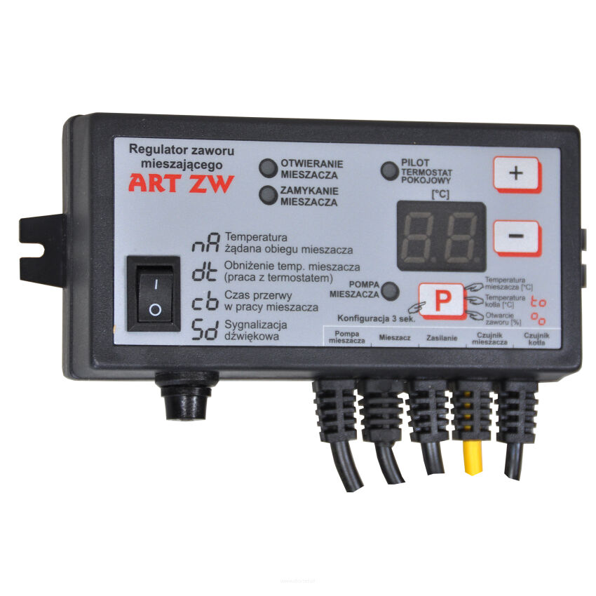 Sterownik zaworu mieszającego ART ZW regulator mieszacza