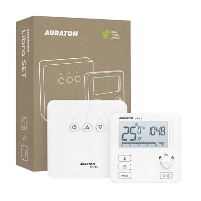 Panel regulator temp. AURATON LIBRA SET