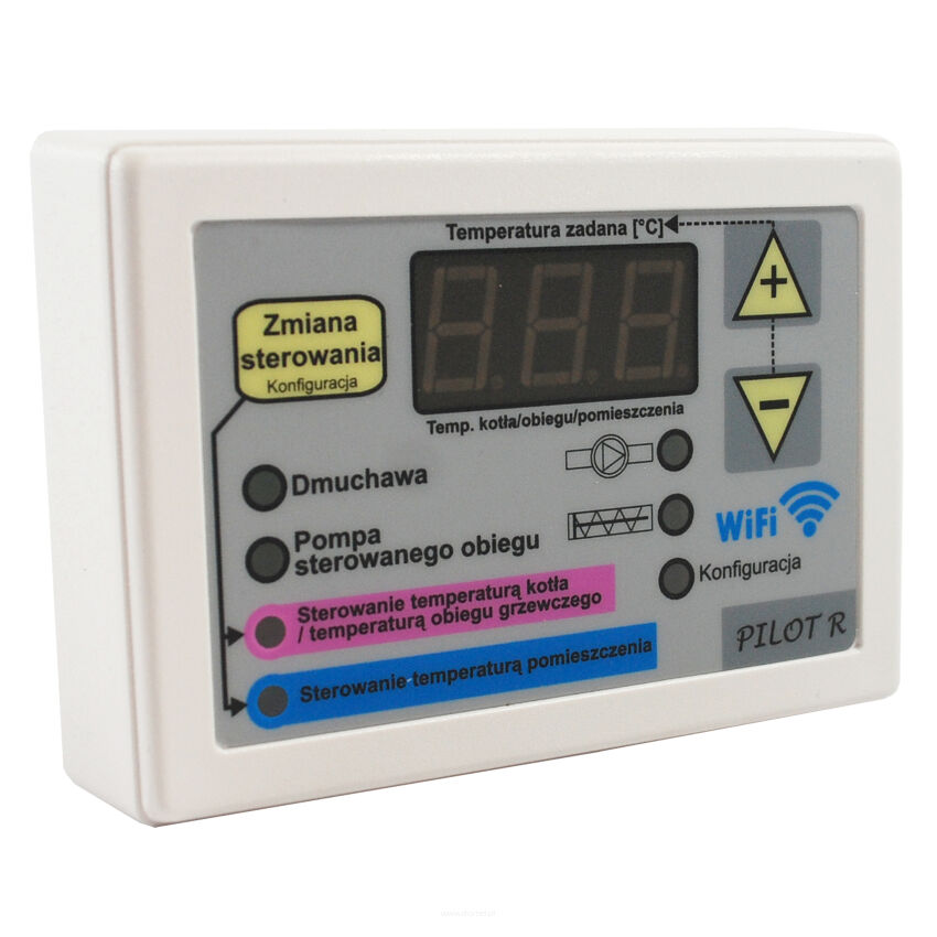 Panel sterujący regulator pokojowy termostat PILOT R wersja WiFi