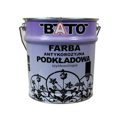 Farba podkładowa Bato czarna 10 litrów połysk