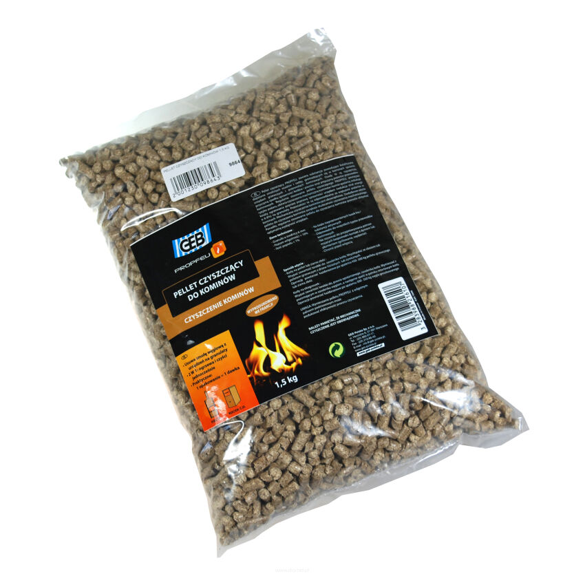 Pellet czyszczący do kominów granulat GEB 1,5 kg